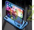 360° kryt zrkadlový iPhone XS Max - modrý